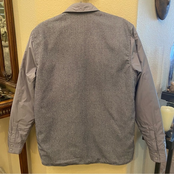 Patagonia Men Gray Reversible Quilted Puffer Jacket Size Large - Picture 5 of 7